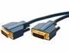 CLICK-C-70335 Кабель; dual link; вилка DVI-D (24+1), с обеих сторон; 7,5м