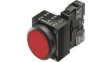 3SB3218-0AA21 Illuminated pushbutton, complete, red