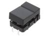 B3J1100, Переключатель: клавиатура; Пол: 2; SPST-NO; 0,05A/24ВDC; черный, Omron