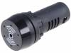 CM22-S, Акустический сигнализатор; 22мм; IP54; Цвет: черный; 24?230ВAC, COBI ELECTRONIC