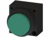 3SB3001-0DA41 Переключатель: кнопочный; 2; 22мм; зеленый; IP65; Кнопка: плоская