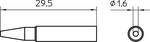 XNT ASHS, Soldering tip Round shape 1.6 mm, Weller