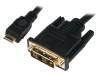 CHM001 Кабель; вилка DVI-D (18+1), вилка mini HDMI; 500мм; черный