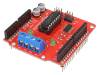 OKY2156, Контроллер двигателя DC; L293D; PWM,аналоговый; Uвх.логич: 5В, OKYSTAR