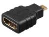 68842 Адаптер; гнездо HDMI, вилка micro HDMI; Цвет: черный