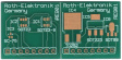 RE901 Макетная плата FR4 Эпоксид + хим. Ni/Au