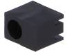FIX-LED-301A, Корпус LED; 3мм; полиамид; угловой; черный; UL94V-2; Кол-во диод:1, FIX&FASTEN
