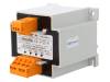 FR78B-460230, Трансформатор: залитый; 90ВА; 460/480/500ВAC; 230В; Монтаж: DIN, Noratel