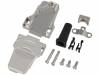 D45ZF09-K, Корпус: для разъемов D-Sub; D-Sub HD 15pin, D-sub 9pin; UNC4-40, Encitech Connectors