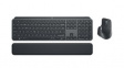 920-010229 Keyboard and Mouse, 4000dpi, MX Keys, IT Italy, QWERTY, Bluetooth/Wireless