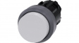 3SU1030-0BB60-0AA0 SIRIUS ACT Push-Button front element Metal, matte, white