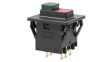 3140-F230-P7T1-SGRX-16A Thermal Overcurrent Circuit Breaker, 3-Pole, Panel Mount, 16A, IP00/IP66
