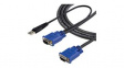 SVECONUS15 Ultra Thin KVM Adapter Cable VGA / USB, 4.6m