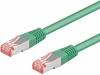 S/FTP6-CU-010GR Patch cord; S/FTP; 6; многопров; Cu; LSZH; зеленый; 1м