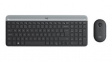 920-009196 Keyboard and Mouse, 1000dpi, MK470, IT Italy, QWERTY, Wireless