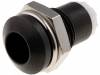 SMR1 089, Держатель LED; 5мм; металл; выпуклый; с пластиковой заглушкой, SIGNAL-CONSTRUCT