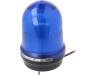 Q100L-12/24-B Сигнализатор: световой; синий; Серия: Q100L; 10?30ВDC; IP65; 255мА