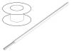 6715S WH005, Провод; EcoGen™, EcoWire®, UL AWM 11028; однопров; Cu; 18AWG; белый, Alpha Wire