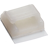 MWSSEBE-1-01A2, Cable holder -25 ... +65 °C White 8.4 x 2.8 mm Nylon 6.6, Essentra (former Richco)