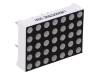LMD10057BUE-101A, Дисплей: LED; матрица; 5x7; красный; 11,6мкд; анод; 27,94x19,96мм, WENRUN