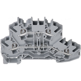 2002-2208, Two-tier terminal L grey 0.25...2.5 mm2, Wago