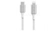 CAA006BT04WH Smart LED Cable USB-C Plug - Apple Lightning 1.2m White