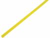 RC2.4/1.2 yellow Термоусадочная трубка; 2,4мм; L:1м; 2:1; желтый
