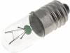 LAMP-E10/24/50 Лампа: миниатюрная; 24В; 1,2Вт; E10; цилиндрический; O10мм; L:28мм