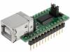 UM245R, Модуль: USB; DIP24,USB B; -40?85°C; 3,3?5,5ВDC, FTDI