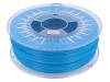 PETG-1.75-BLUE, Филамент: PET-G; голубой; 1кг; 220-250°C; ±0,05мм; 1,75мм, DEVIL DESIGN