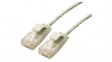 21.15.3900 Patch Cable, RJ45 Plug - RJ45 Plug, Patch Cable, U/UTP, 150mm, Grey