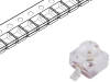 HLMT-PL00-P0W11 LED; SMD; Gull wing; янтарный; 40-150мкд; 2,21x2,08x2,44мм; 125°
