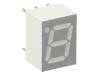 TDSG1150, Дисплей: LED; 7-сегментный; 7мм; зеленый; 0,45-6мкд; анод; II.зн:1, Vishay