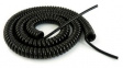 SP-DSR-122 Spiral Cable 12x 0.25mm\x1a Black 300mm ... 1.2m