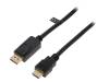 CV0129 Кабель; DisplayPort 1.2; вилка DisplayPort,вилка HDMI; 5м