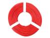 125-050, Провод; многопров; Cu; 1x0,25мм2; ПВХ; красный; 100В; -10?85°C; 50м, Donau