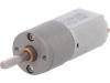 156:1 METAL GEARMOTOR 20DX44L MM 12V CB, Двигатель: DC; с редуктором; 12ВDC; 1,6А; Ось: D профиль; Iраб: 90мА, POLOLU