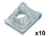 16039, Монтажная бляшка; 10шт., ROMIX