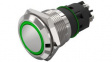 82-5552.2134 Illuminated Pushbutton 1CO, IP65/IP67, LED, Green, Maintained Function