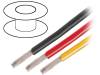 3080 BK005 [30 м] Hook-Up Wire, PVC, Stranded, 65 x diam. 0.25 mm Black, 30 m