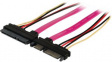CCGP73125VA05 Internal Power Cable SATA 22-Pin Male - SATA 22-Pin Female 500mm Multicolour