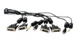 CBL0153 KVM Cable, USB/DVI/Audio, 3m