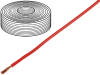 25150, Провод; многопров; Cu; 1x1,5мм2; силикон; красный; 250В; -60?180°C, Donau