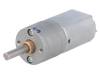 63:1 METAL GEARMOTOR 20DX43L MM 6V, Двигатель: DC; с редуктором; POLOLU 20D; 6ВDC; 3,2А; Ось: D профиль, POLOLU