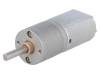 391:1 METAL GEARMOTOR 20DX46L MM 6V, Двигатель: DC; с редуктором; POLOLU 20D; 6ВDC; 3,2А; Ось: D профиль, POLOLU