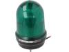 Q100L-12/24-G Сигнализатор: световой; зеленый; Серия: Q100L; 10?30ВDC; IP65