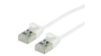21.44.1698 Patch Cable, RJ45 Plug - RJ45 Plug, CAT6a, F/UTP, 150mm, White