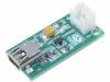 USB CHARGER BOARD Плата: переходная; USB B; Характеристики: MCP73832; 500мА; 4,2ВDC