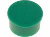 K85 CAPS GREEN PLAIN, Заглушка; термопластическая пластмасса; распорным стержнем, Cliff