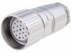 2135 RKC 190/13,5, M23; вилка; PIN:19(3+16); "мама"; пайка; на провод; прямой; IP67, Lumberg Automation (Belden brand)